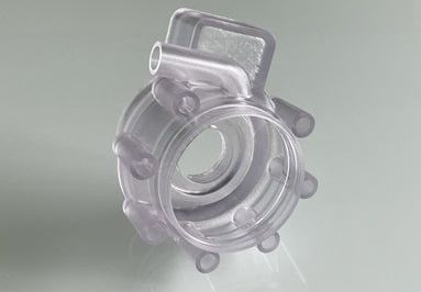 3D Druck - Rohrverbindung - Material Kunststoff RR60 crystal-clear 3D Druck - Rohrverbindung - Material Kunststoff RR60 crystal-clear