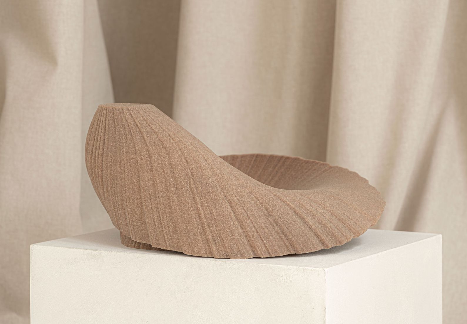 3D-Druck Kunstobjekt aus Quarzsand 3D-Druck Kunstobjekt aus Quarzsand