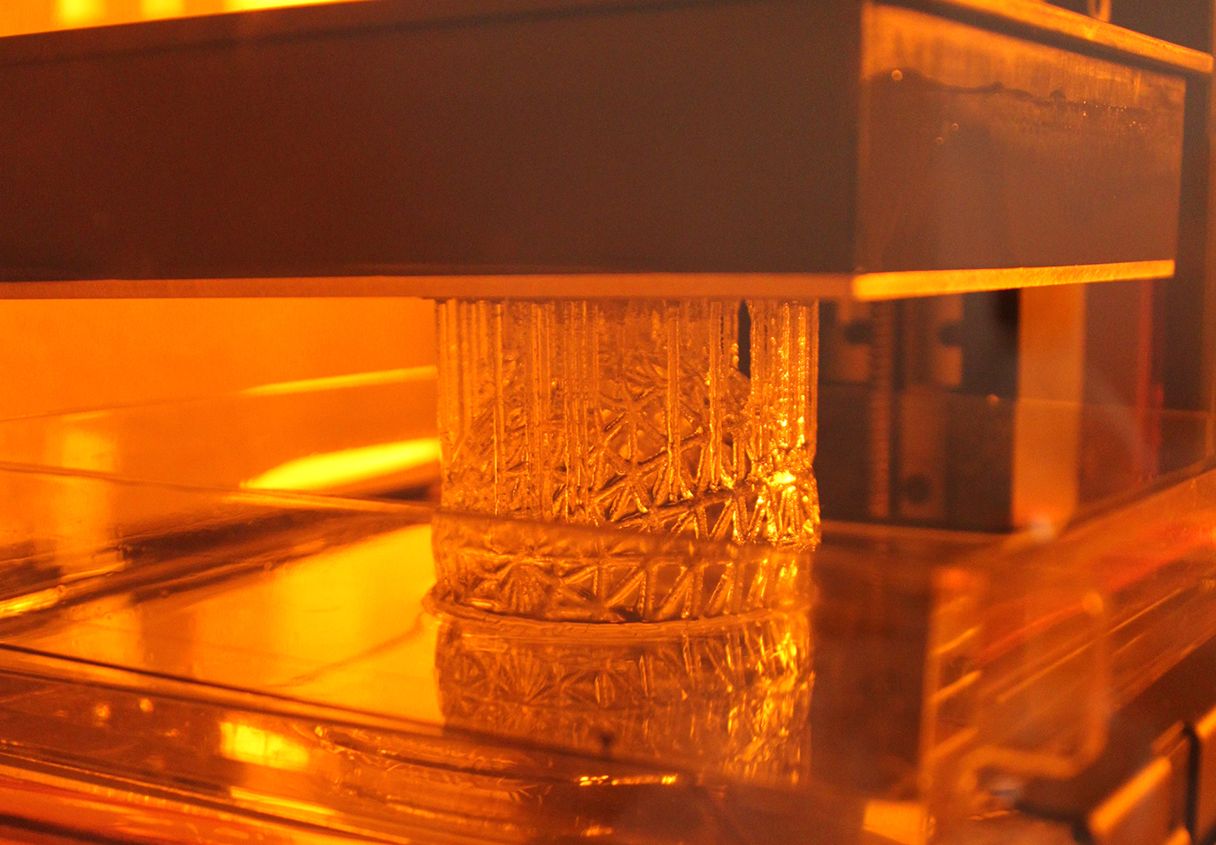 SLA 3D-Drucker im Einsatz SLA 3D-Drucker im Einsatz