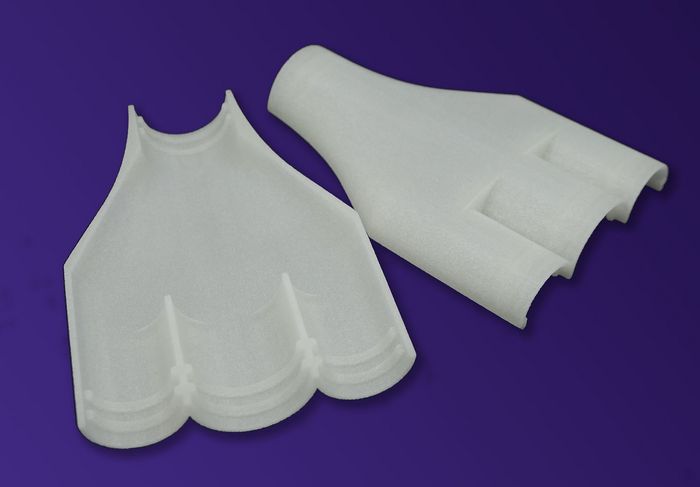 3D-Druck Plexiglas Bauteil Binder Jetting PMMA AE21