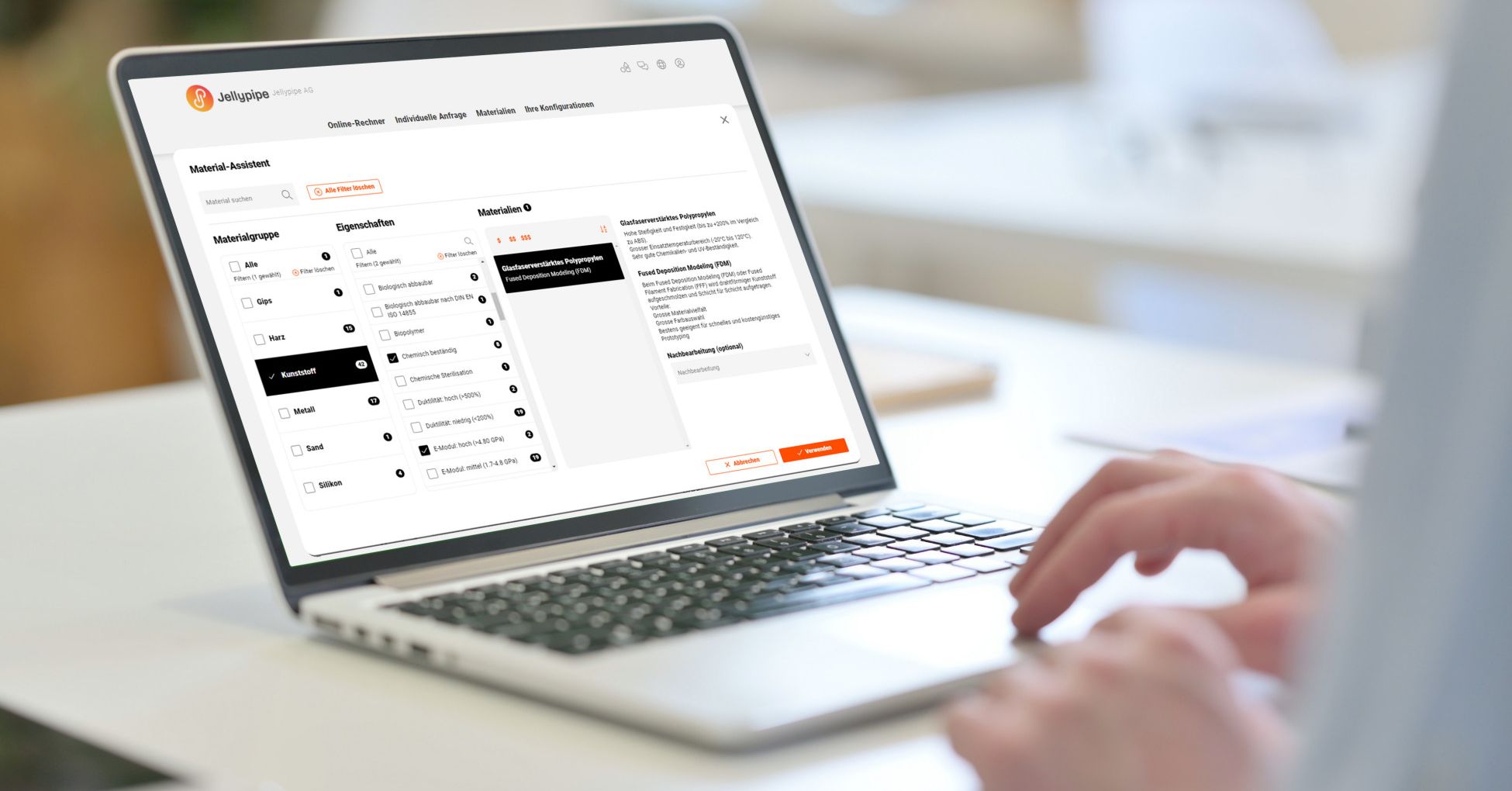 Order 3D printed components online