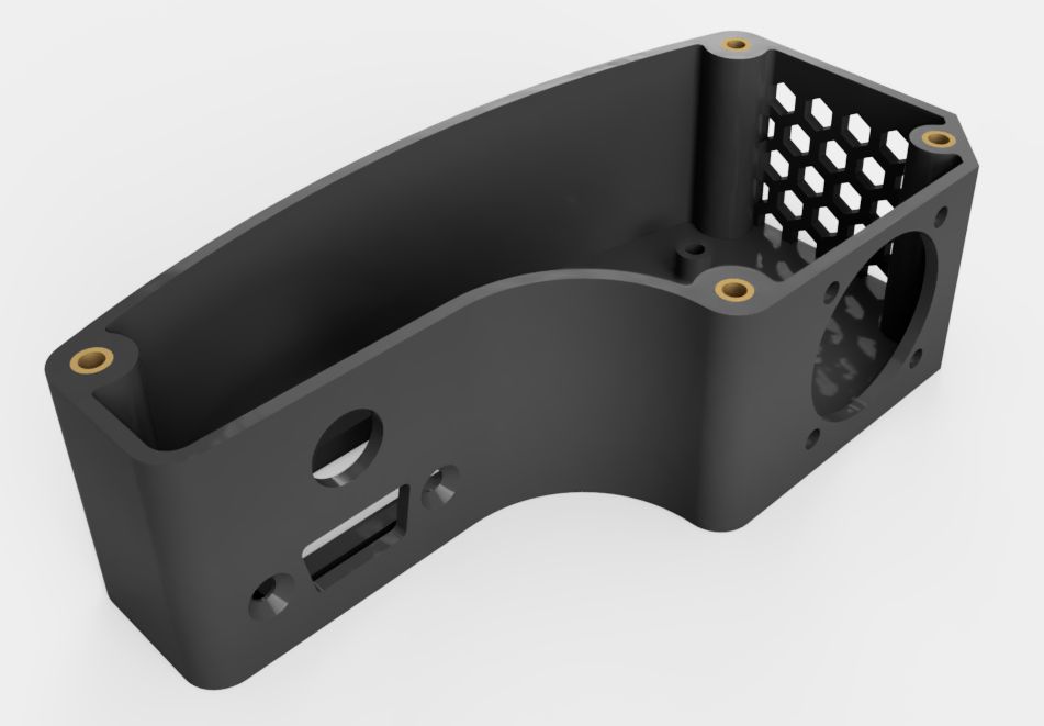 3D gedrucktes Gehäuse Visualisierung