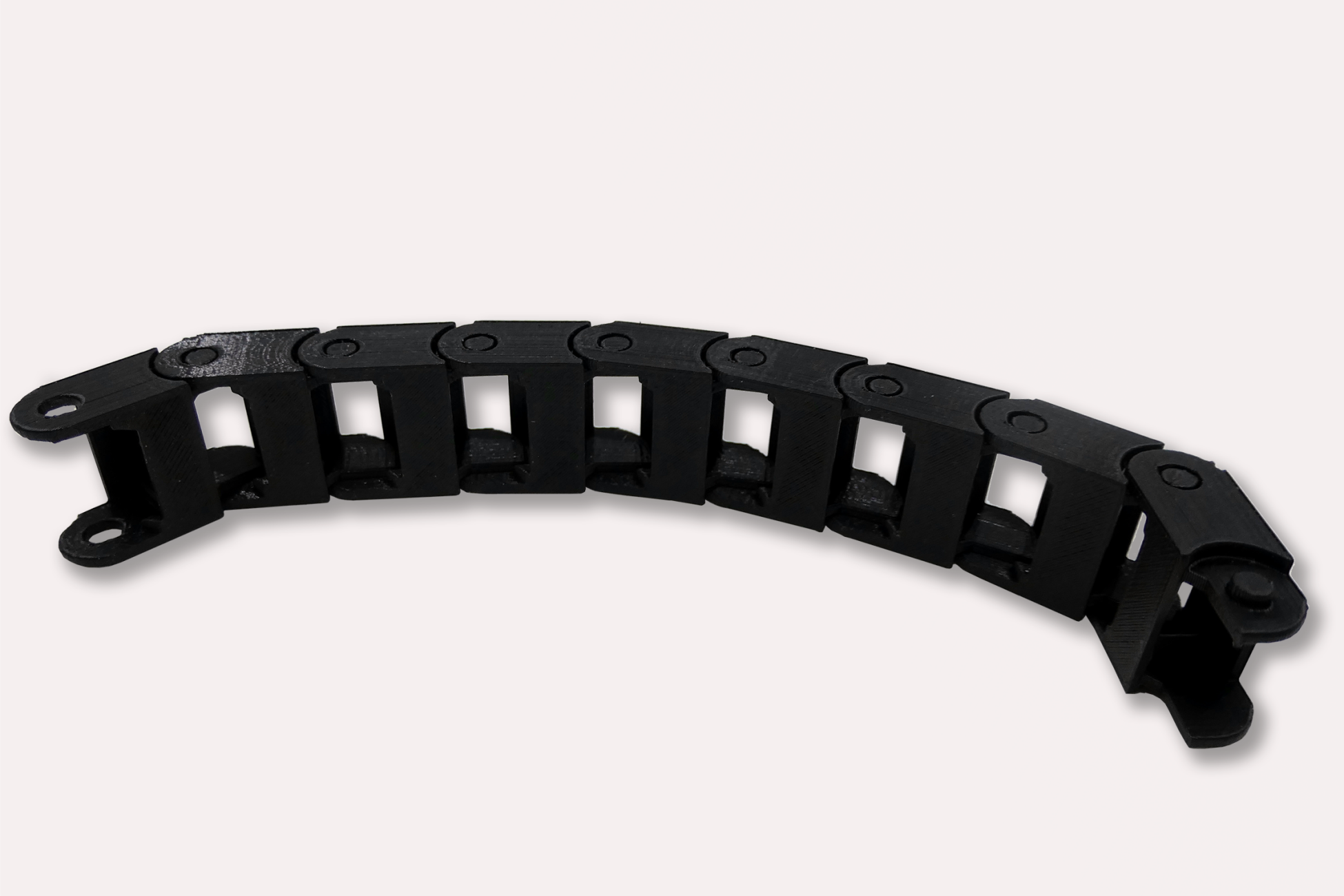 3D-gedruckter Kabelführungskanal