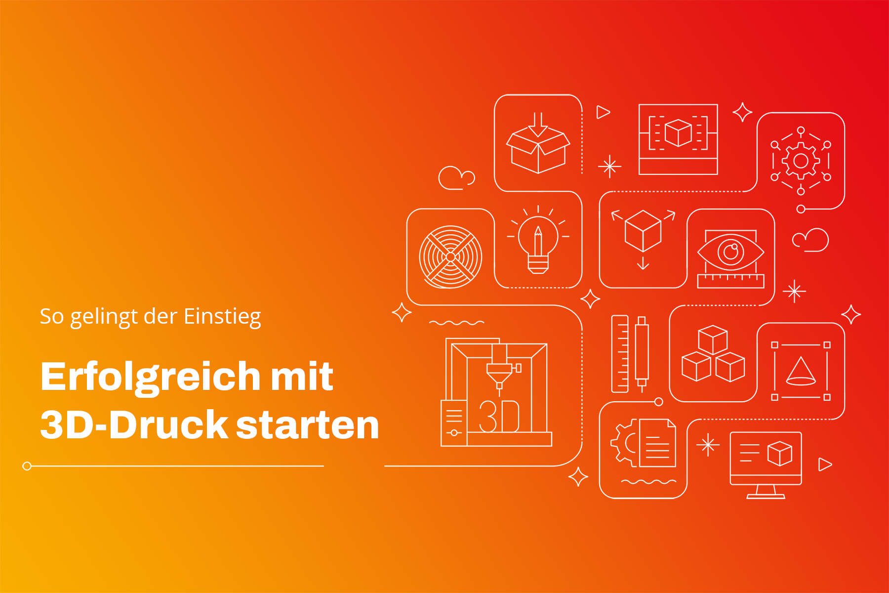 Lancement réussi de l'impression en 3D