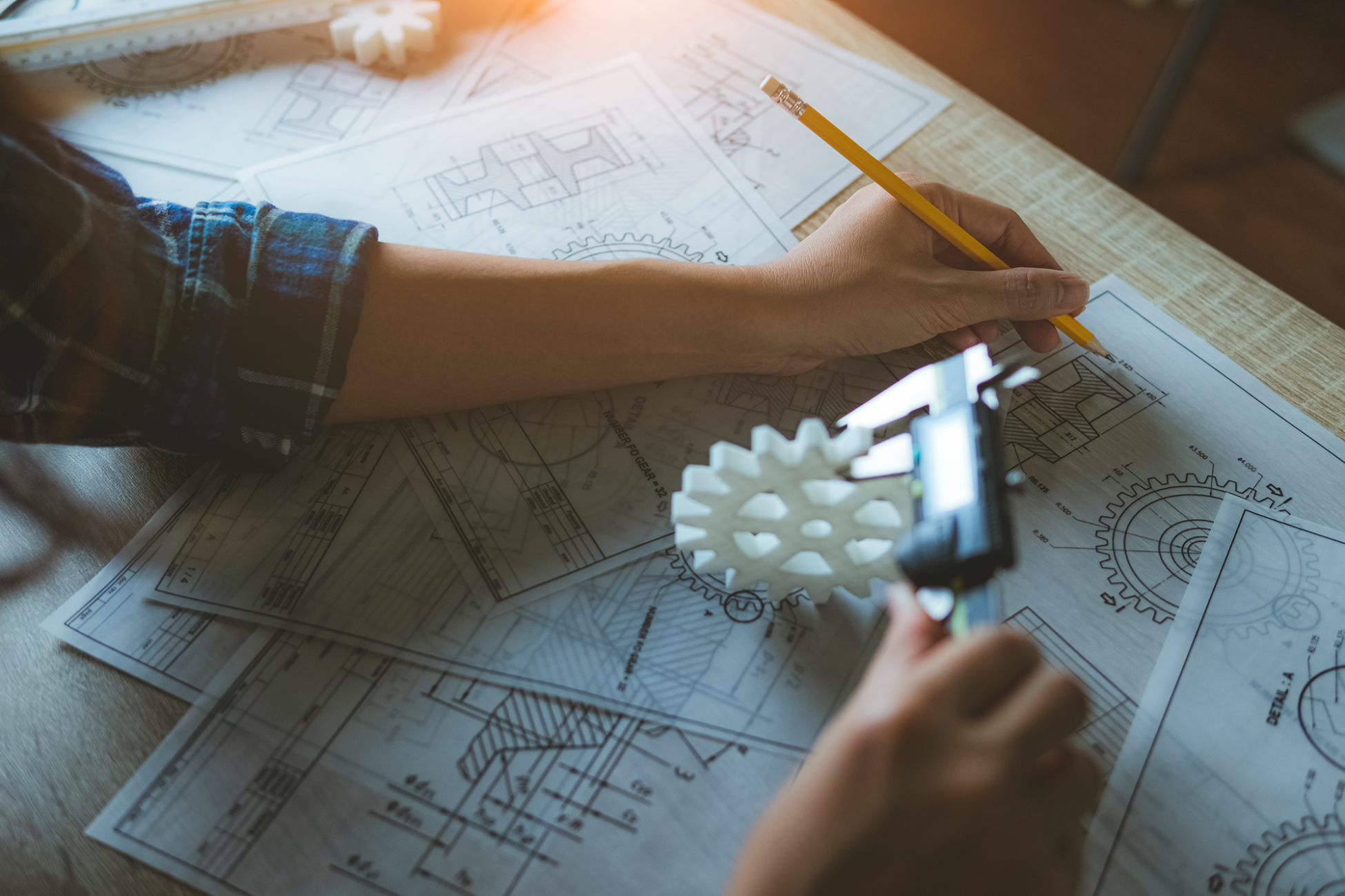 Ausmessen der Genauigkeit eines 3D-Druck Bauteils