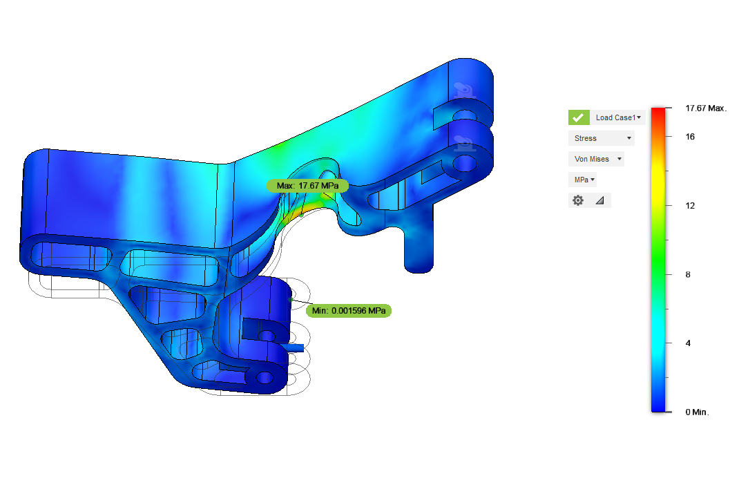 Jellypipe Bauteil Topologie-Optimierung