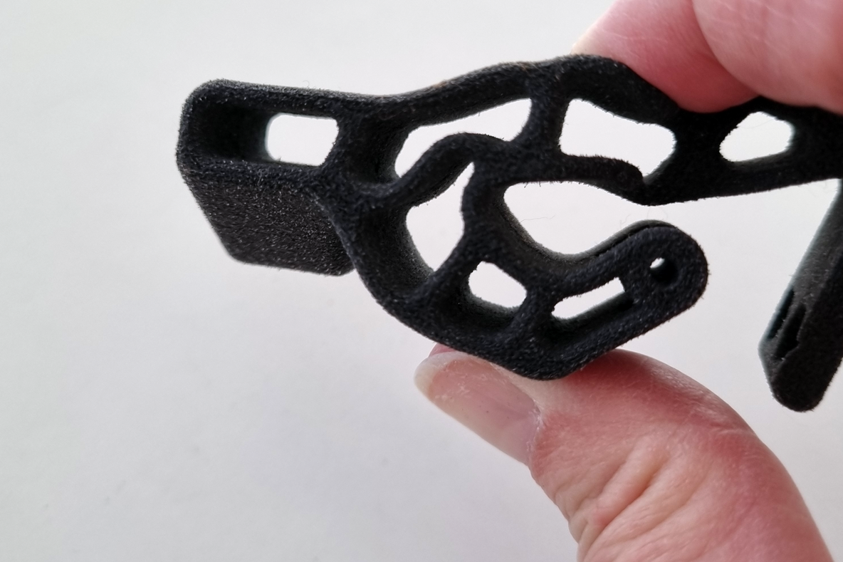 SLS TPU 3D-Druck Bauteil knickbar