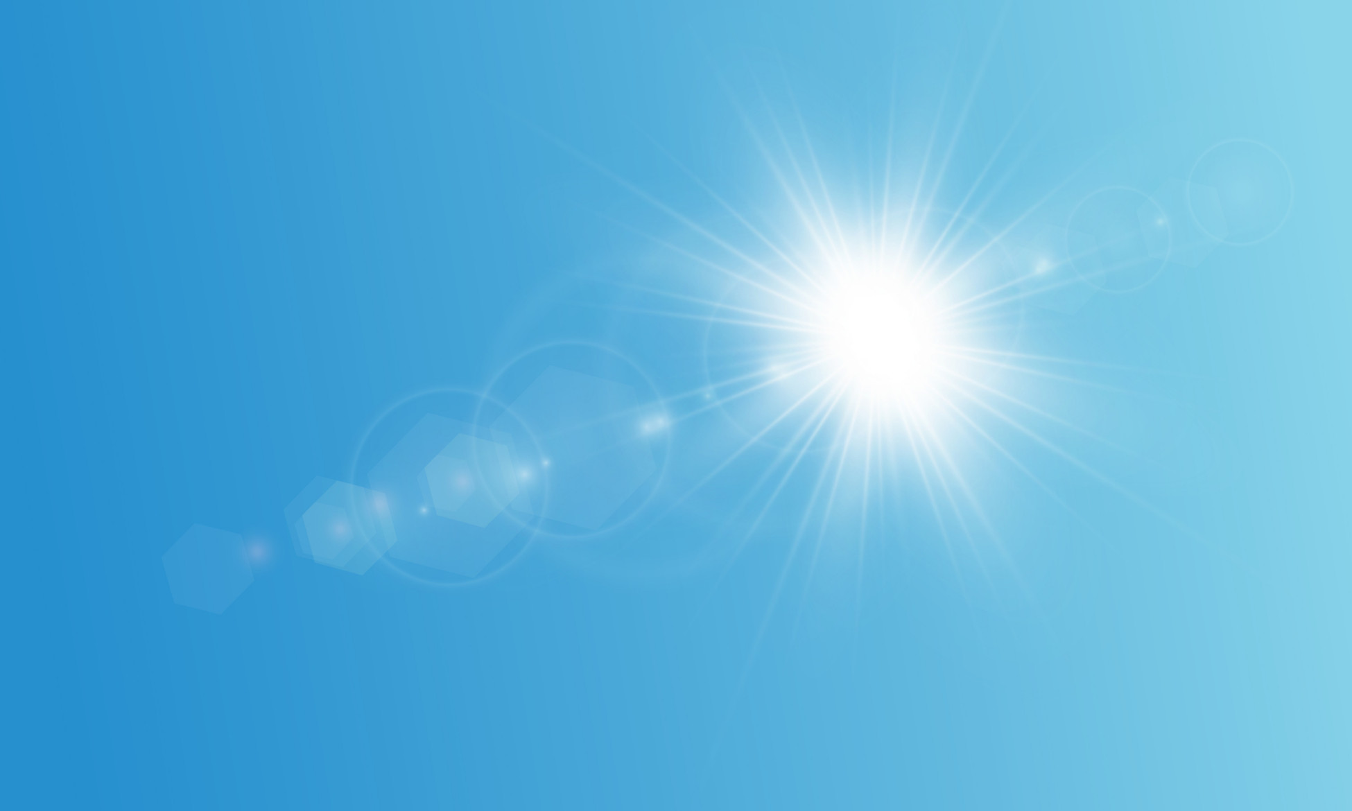 Sonnenlicht kann nicht UV-beständige Materialien beeinflussen