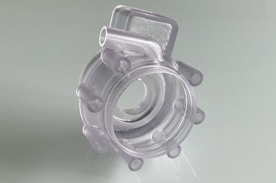 3D Druck - Rohrverbindung - Material Kunststoff RR60 crystal-clear