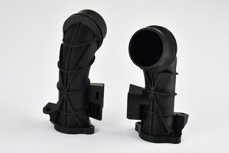 3D Druck Rohrverzweigung - Material Kunststoff BASF ST45B